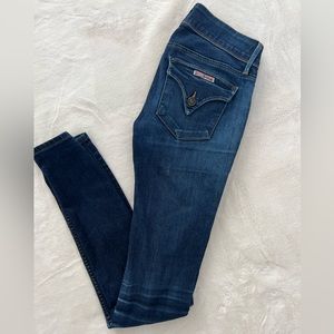 Hudson Skinny Jeans/Full length/the Collin Flap/Size 25